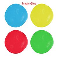 Escolourful 4PCS Glue Dust Cleaner for Car,Keyboard Cleaning Silica Gel Gummy Cleaners,Magic Innovative Super Soft Sticky Dust Cleaning Gel