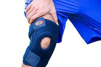 Gedeon Knee Brace Support - For Meniscus Tear & Ligament Injuries - Runner's Knee - Relieves Tendonitis Open Patella Stabilizer & NON-SLIP Neoprene Design – Sport