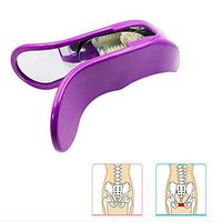 Xbswhm Beautiful Butt Clip, Muscle Trainer Controller Buttock Lifter Hip Butt Enhancer Exerciser Rehabilitation Pelvic Floor Muscle Medial Trainer Massage Clamp Works for Women,A