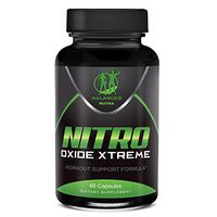 Nitric Oxide L-Arginine Build Muscle Pump Extreme 60 Capsules 1600mg Work Out (1)