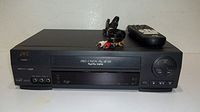 JVC HR-VP58U 4 Head 19u Hi-Fi Stereo VCR Video Cassette Recorder