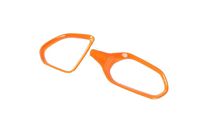 FMtoppeak Orange 2 PCS ABS Interior Kits Dashboard Air Condition Vent Trim Ring Outlet Cover 2014 UP Jeep Renegade