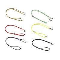 Healifty Sunglasses Strap 6pcs Mountable Eyeglass Strap Non-Slip Eyewear Retainer Glasses Holder Eyeglasses Cord (Red + Yellow + Green + Black + Light Brown + Dark Blue)