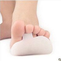Hiibaby®Gel Ball of Foot Cushion Relieves SEBS Metatarsal Pad Feet Pain Insole Insert Foot Support Gel Pads Forefoot Support Feet Pressure Pain Relief Foot Care (White)