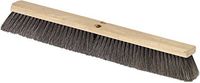Carlisle 364341803 Hardwood Block Fine Floor Sweep, Pure Horsehair Bristles, 2.88" Bristle Trim, 18" Length, Black