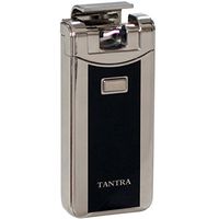 Prestige Import Group - Tantra Kallisto Electronic Pulse Single Arch Windproof Flameless USB Charging Cigarette Lighter - Silver