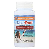 Cleartract D-Mannose Formula - 500 mg - 60 Capsules - 100% All Natural - Promotes a Healthy Urinary Tract