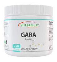 NutraBulk GABA Powder 250 Grams Bottle