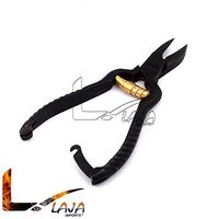 LAJA Imports Best Range of Chiropody Nail Clippers Heavy Duty Toenail Cutters for Thick Nails Ingrown Podiatry (Black Spring Barrel (Gold) Nail Clipper)