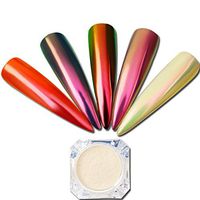 Nail Art,Putars Sexy Chrome Powder Nail Art Chrome Pigment Powder Dust Fairy Dust Manicure Nail Glitter Decoration