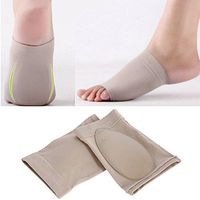 Lessonmart 1Pair Arches footful Orthotic Flat Feet Relieve Pain Arch Support Brace Gel Pads Memory Foam Support Shoes Insoles Insert Pads