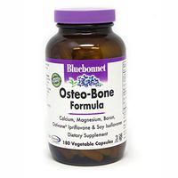 BlueBonnet Osteo-Bone Formula Vegetarian Capsules, 180 Count