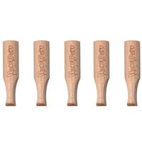 Satelliter Prerolled Filter Tips, Wood Filter Tips with Sugar Flavor 40MM Smoking Wooden Mouth Filter Tip(5pcs)