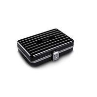 Gaoxingbianlidian Cigarette Case, Cedar Wood Cigar Box, Natural Mellow Snow Wood Cigarette Case, Built-in Elastic Band Portable, Sealed Moisturizing Cigarette Case, 10 Pieces,Light and Comfortable