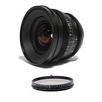 SLR Magic MicroPrime Cine 12mm T2.8 for Fuji X Mount 82mm MK II Variable ND Filter 0.4 to 1.8 (2.3 to 6 Stops)