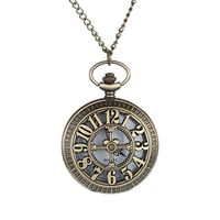 Mens Watches,Fxbar Retro Roman Numerals Pocket Watch Child Baby Gift Necklace Watches Commemorative Clock(G)