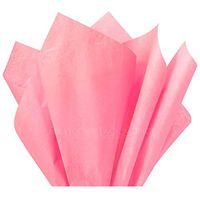 Flexicore Packaging® Tissue Paper Gift Wrap | Baby Pink | Size:15"x20" | 100 Sheets | Acid Free | Bulk | DIY Craft |