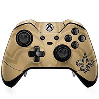 Skinit Decal Gaming Skin for Xbox One Elite Controller - Officially Licensed NFL New Orleans Saints Double Vision Design
