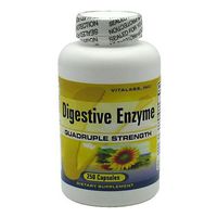 Vitalabs Vitalabs Digestive Enzyme, Quadruple Strength, 250 Capsulessules
