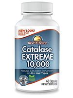 Catalase Extreme 10,000 Catalase Hair Supplement With Catalase, Saw Palmetto, FoTi, Biotin, PABA and More 60 Count