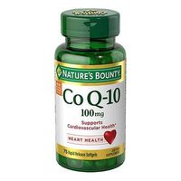 Nature's Bounty Co Q-10 100 mg Dietary Supplement Softgels - 75 ct, Pack of 4