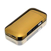 Electric Arc Plasma Lighter - Windproof - USB Rechargeable (Gold)