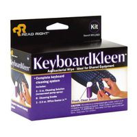 Read Right Keyboard Clean Kit, 1 oz. Solution with 8 Swabs and 10 oz. Multi-Purpose Duster (RR1263)