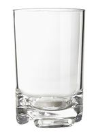GET SW-1424-1-SAN-CL BPA-Free Break-Resistant Plastic Beverage Glasses, 12 Ounce, Clear (Set of 12)