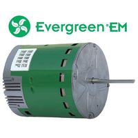 AireFlo - Genteq Evergreen 3/4 HP 230 Volt Replacement X-13 Furnace Blower Motor