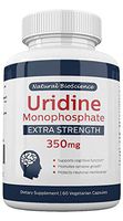 Uridine Monophosphate Maximum Strength 350 mg, 60 Vegetarian Capsules, Choline Enhancer, Brain & Memory Nootropic Supplement, Pure Uridine Powder Complex Formula, Non-GMO, No Filler Pills, Made in USA (2)