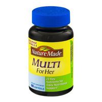Nature Made Multi for Her Dietary Softgels Original Formula - 60 Ct (Pack of 3)