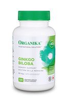Organika Ginkgo BILOBA Extract 60MG, 120 VCAPS