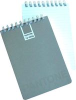 Pantone Ruled Note Book, Spiral Ring, A6, 100 Sheets, Simply Taupe, Pack of 5 (50219-89020-3)