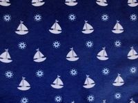 'NUGGLEBUDDY NEW! Microwaveable Moist Heat & Aromatherapy Organic Rice Pack. Your Choice of Aromatherapy Infused in Beautiful Navy"AHOY" Flannel Fabric. YOUR NEW BEST FRIEND! (Spearmint Eucalyptus)