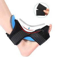 Plantar Fasciitis Support Brace with Arch Support, Drop Foot Orthotic Brace for Night and Day Pain Relief from Plantar Fasciitis Heel Spurs Achilles Tendinitis Flat Arch