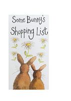 Alex Clark Some Bunny Magnetic to Do List Pad Note Pad 100 Sheets