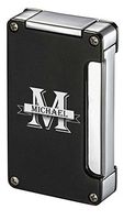 Personalized Visol Camino Matte Black Torch Flame Lighter - Groomsman Variants (Groomsman 3)