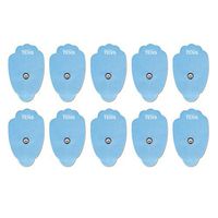 TENS Electrodes Compatible with HealthMateForever, 10 (5 Pair) Premium HealthMate Compatible Replacement Pads for TENS Units, Discount TENS Brand