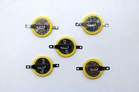 x5 New Tabbed 3V CR1616 Battery for Game Boy Games Pokemon + More Save Function Repair