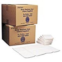 Baby Changing Station Sanitary Bed Liners, White, 500/Carton, Sold as 2 Carton, 500 Each per Carton
