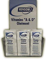 Rensow NADF Super Vitamins A and D Ointment, 144 Foil Packets