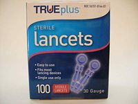 TRUEplus Sterile Lancets 30G 100-count