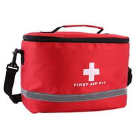Zfusshop First Aid Emergency Survival Bag Mini Family First Aid Kit, Sport Travel Kits Home Medical Bag, Outdoor Car First Aid Bag Home,Office,Travel,Workplace,Portable,Durable