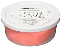 Sammons Preston Silk Putty, Orange-Pink, Medium-Firm, 4 oz, Occupational & Physical Therapy, Therapeutic Exercises, Flexible & Smooth Putty for Hand Strengthening, Arthritis, Postoperative Recovery