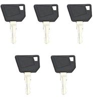 Ignition key 5 Pcs for JCB Equipment ,Bobcat, Bomag, Caterpillar, Dynapac, Ford, Gehl, Hamm, Hang, JCB, Moxy, New Holland, Rayco, Sky Trak, Terex, Vibromax, Volvo
