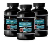 Lower Blood Pressure Supplements - Blood Pressure Support 690MG - Cardiovascular Health - Green Tea Extract Diet Pills - 3 Bottles 120 Capsules