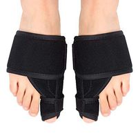 Bunion Corrector Toe Straightener with Gel Toe Separator Kits, Orthopedic Foot Bunion Splint Brace for Hammer Toe, Hallux Valgus and Overlapping Toe for Day and Night Use (Large)