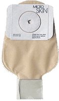Cymed Platinum One-piece Drainable Pouch Pre-cut MicroSkin Adhesive Barrier and Thick MicroDerm Plus Washer 1-1/2" Stoma Opening, 11" L, Clear, Odor-proof Film, Comfort Backing, Latex-free (Box of 10 Each)