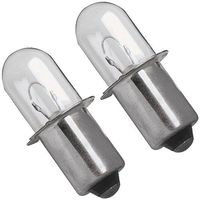 Porter Cable PC1800L/PC18FL Light Replacement (2 Pack) OEM 18 Volt KRYPTON BULB # 90534275-2pk