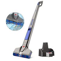 JASHEN M12 Electric Mop, Floor Scrubber with 300ml Water Tank, Cordless Floor Cleaner with Sprayer, Scrubber for Hard Floor & Tile, Powerful Cleaner and Hardwood Floor Cleaner Machine
